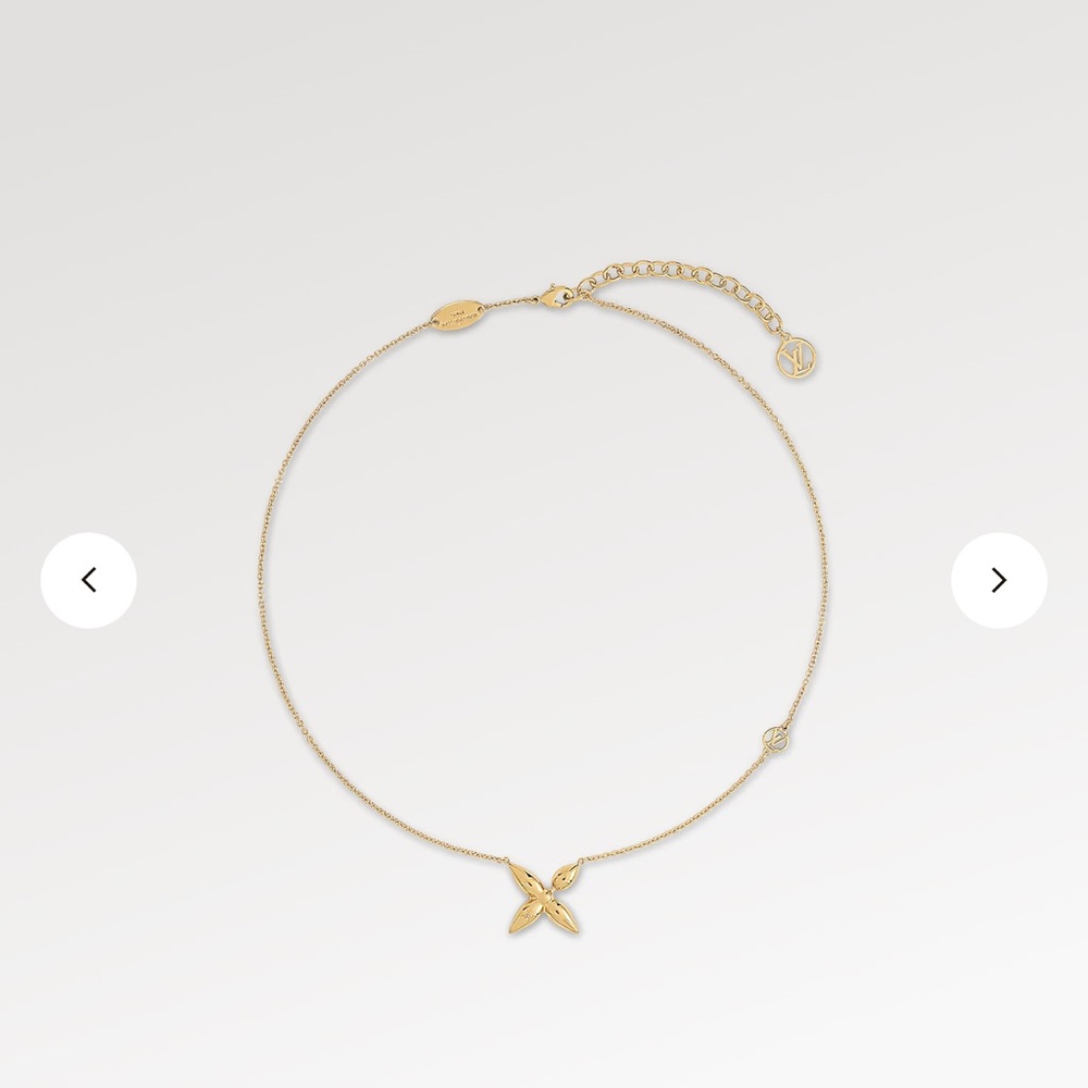 Authentic Louis Vuitton Louisette Necklace